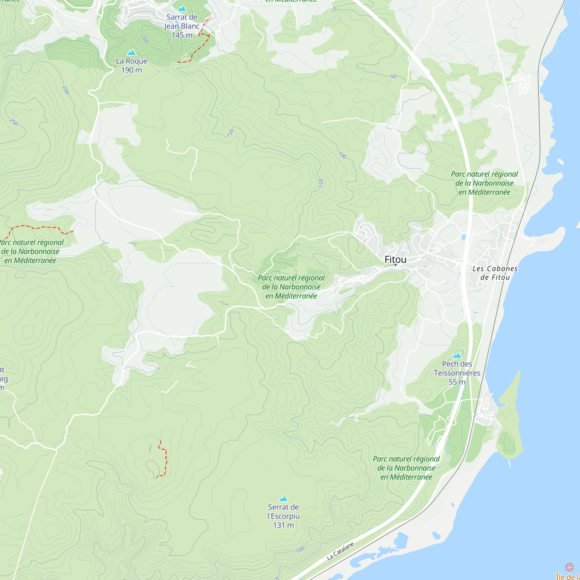 Capitelle map