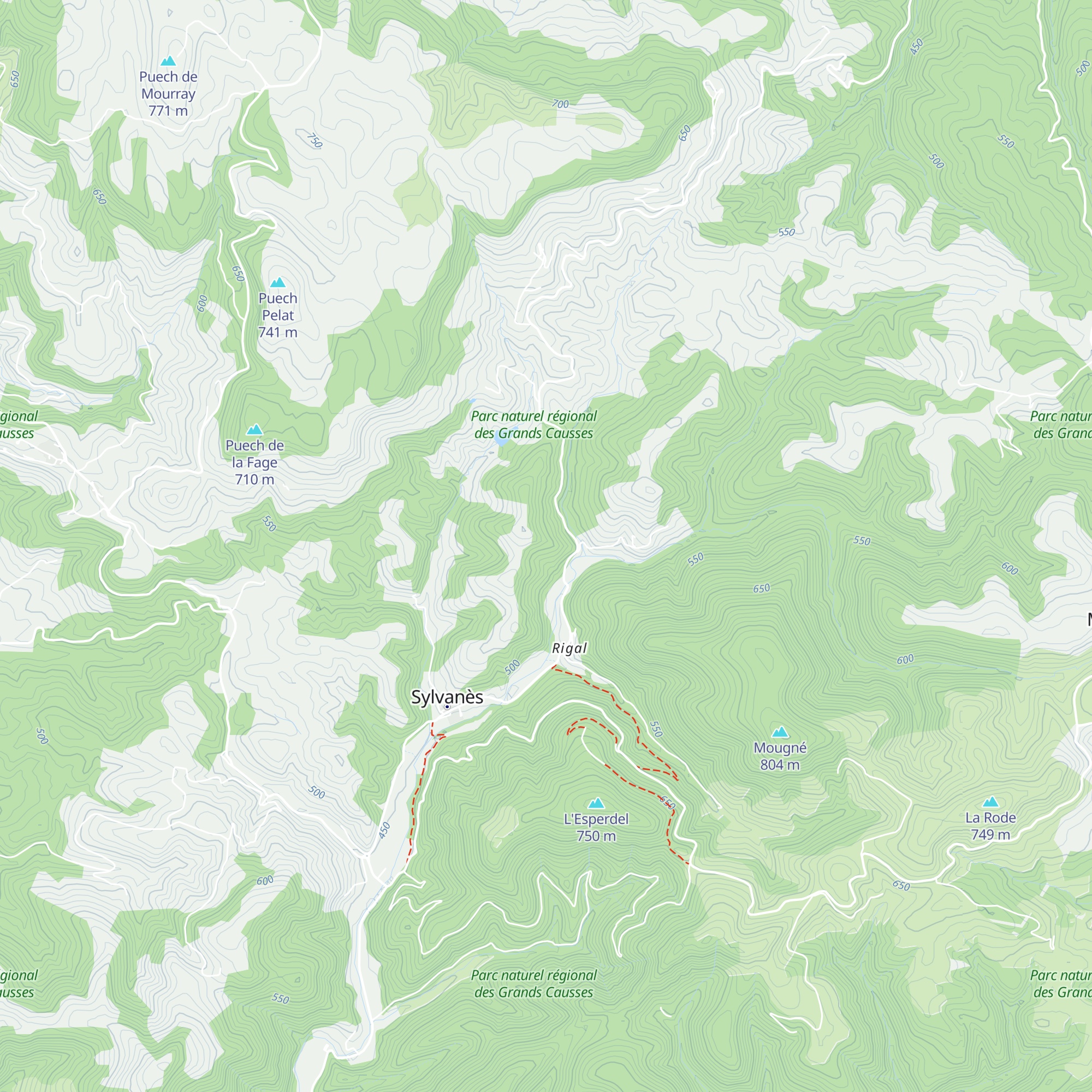 Cabane au Abeilles map