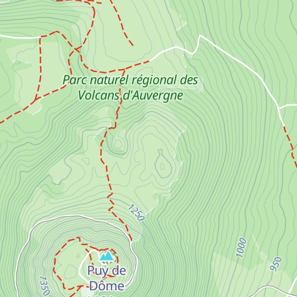 Map of Nid de la Poule