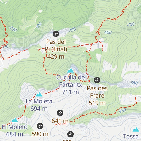 Map of Cuculla de Fartàritx