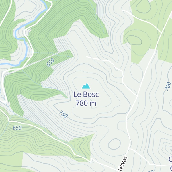 Map of Le Bosc