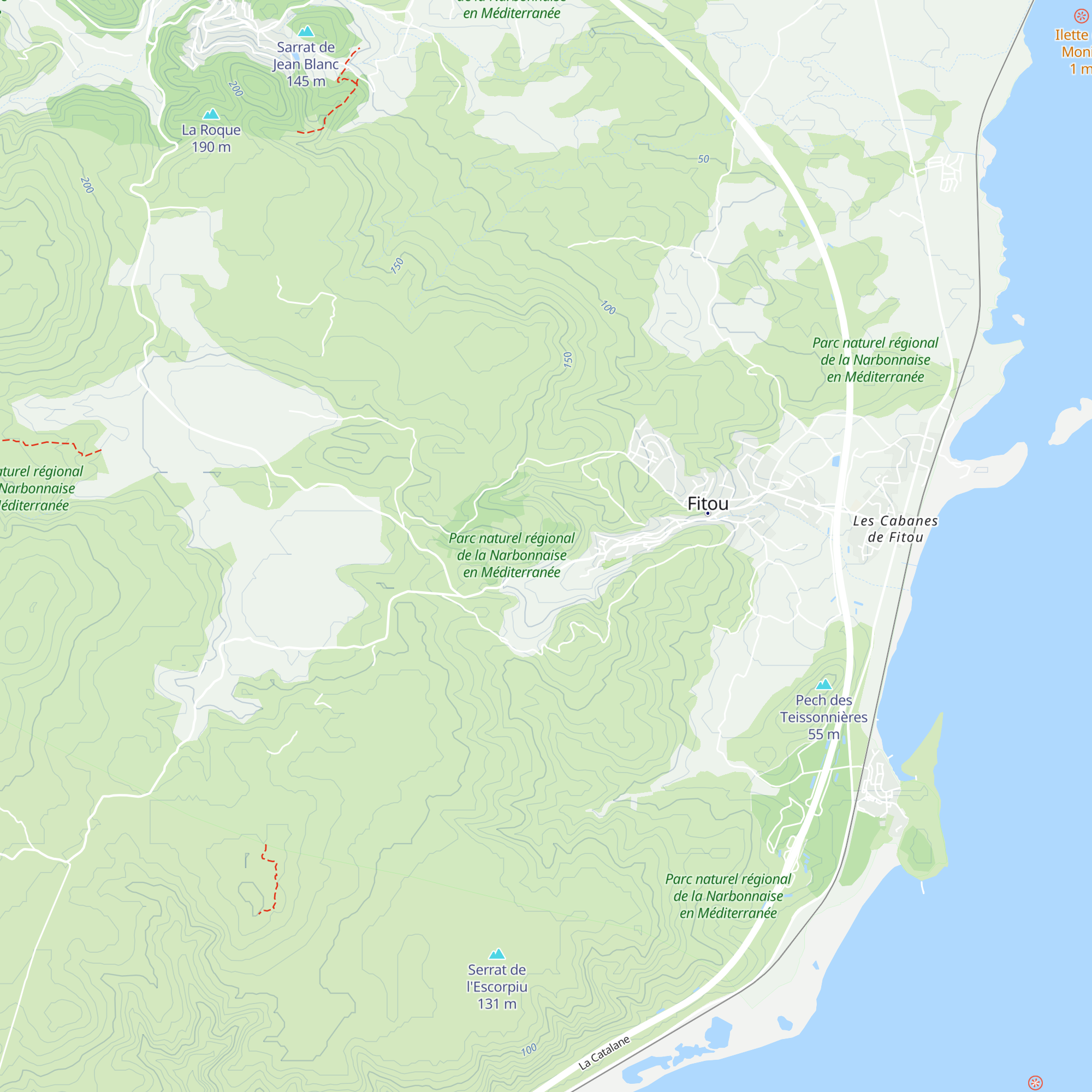 Capitelle map