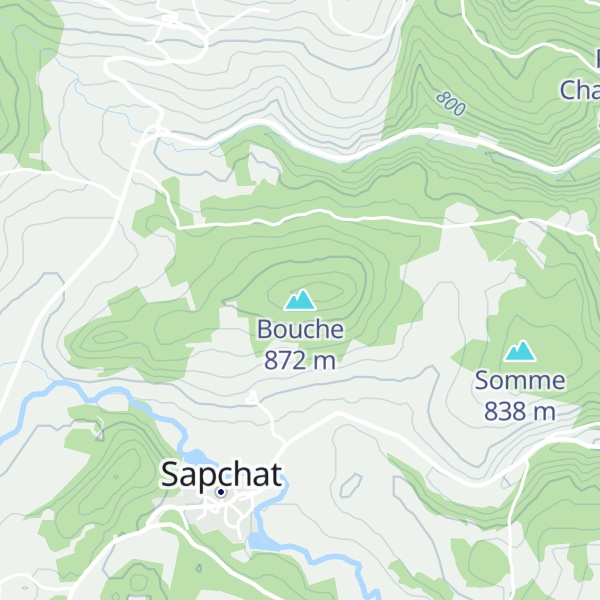 Map of Bouche