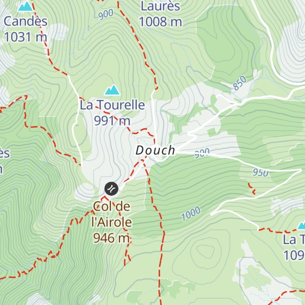 Map of Gîte d'Etape communal Le Chalet