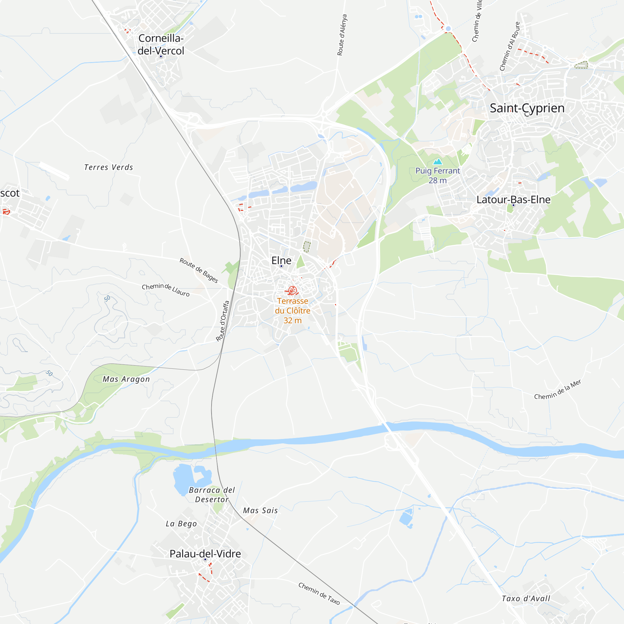Gîte L'Orangeraie map