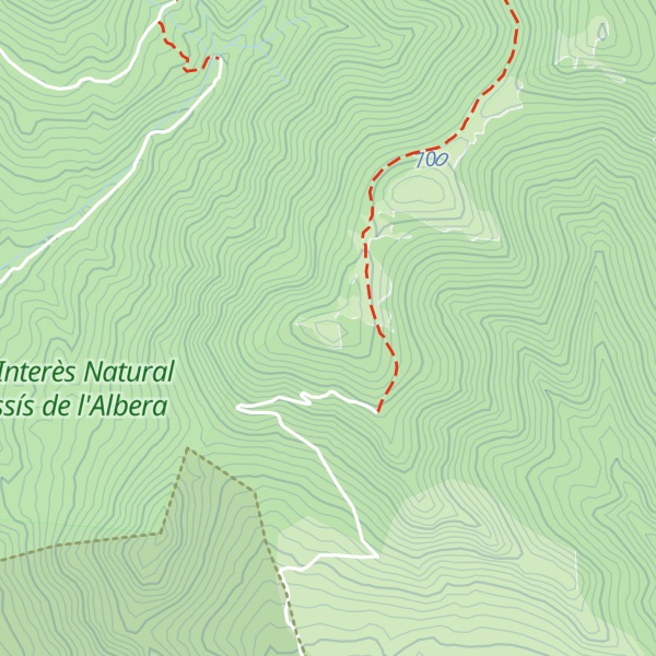 Map of Puig de la Roureda
