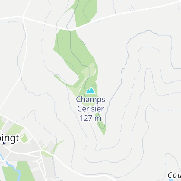 Map of Champs Cerisier