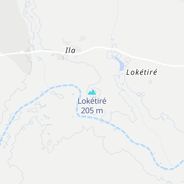 Map of Lokétiré
