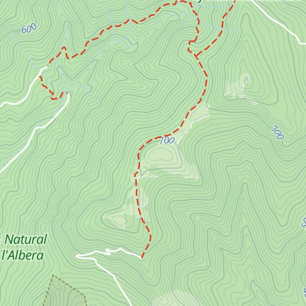 Map of Puig del Mig