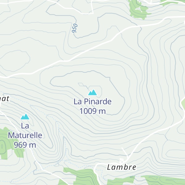 Map of La Pinarde