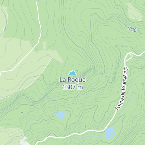 Map of La Roque