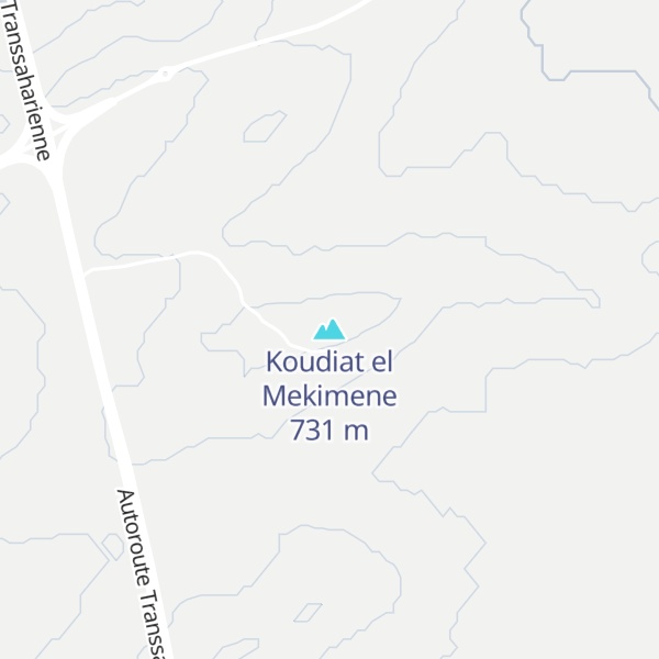 Map of Koudiat el Mekimene