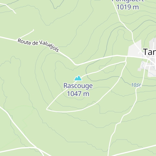 Map of Rascouge