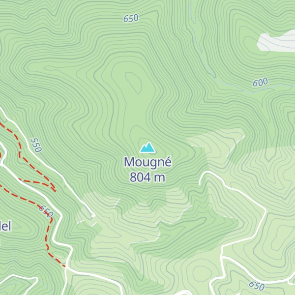 Map of Mougné