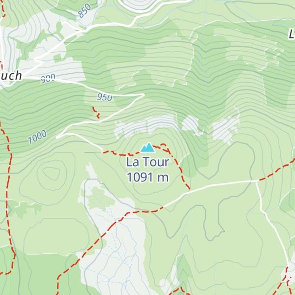 Map of La Tour
