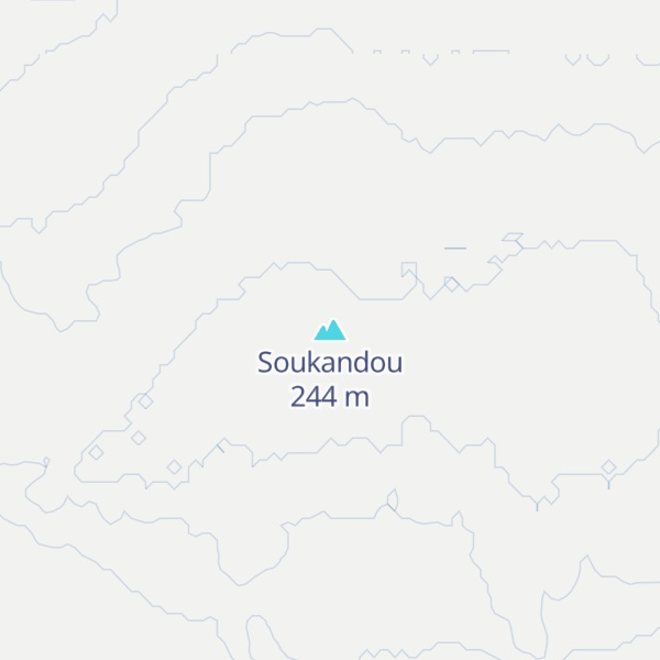 Map of Soukandou