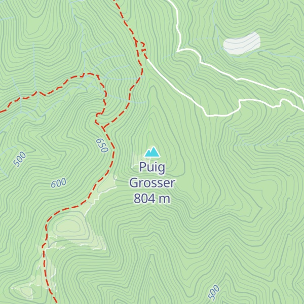 Map of Puig Grosser