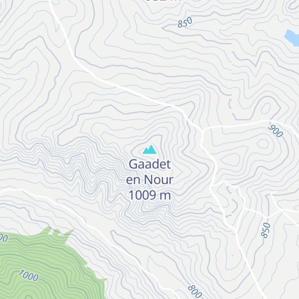 Map of Gaadet en Nour