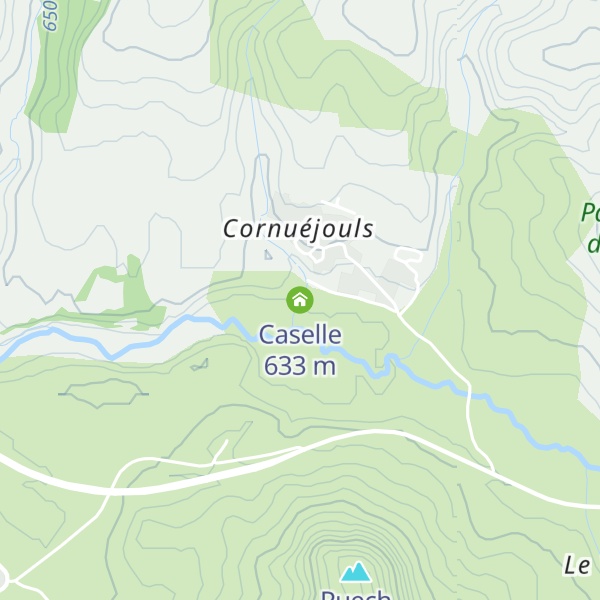 Map of Caselle