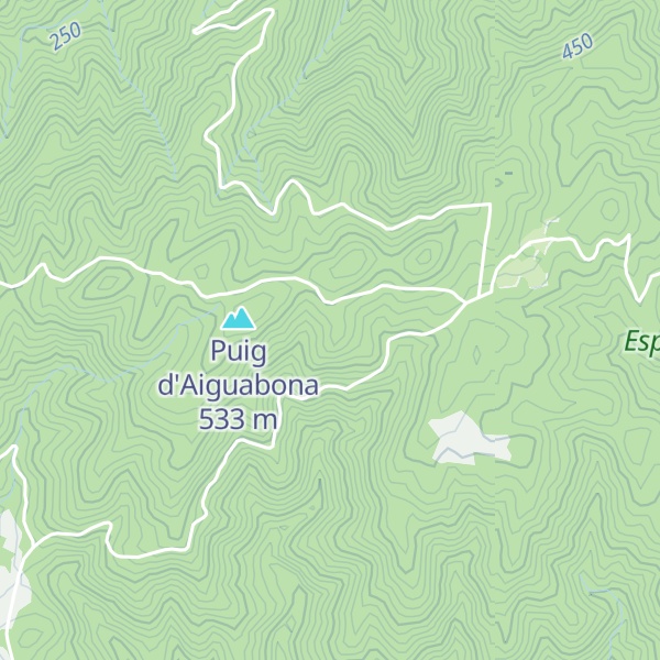 Map of Puig Rodó