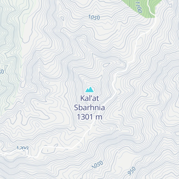 Map of Kal’at Sbarhnia