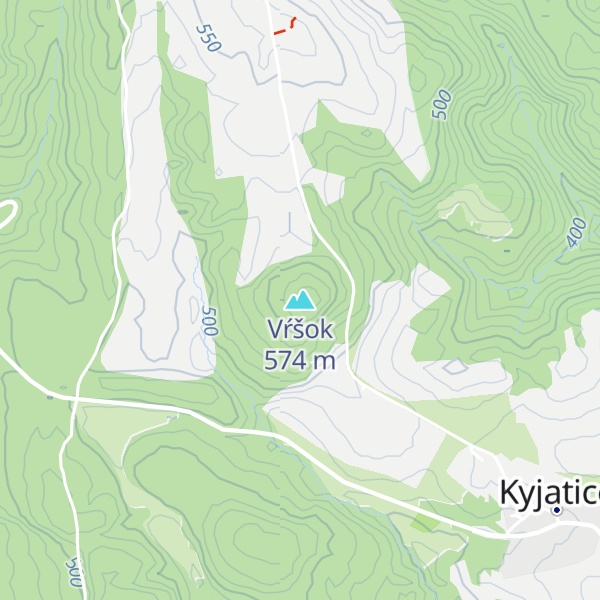Map of Vŕšok