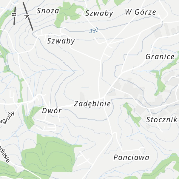 Map of Kamienna Góra