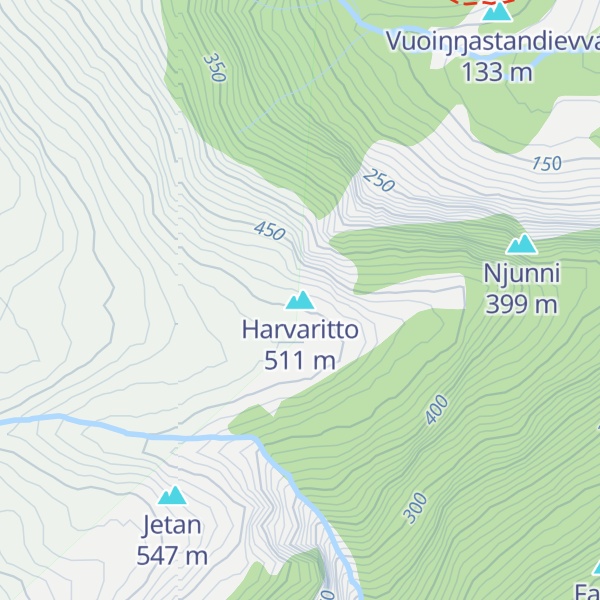 Map of Harvaritto