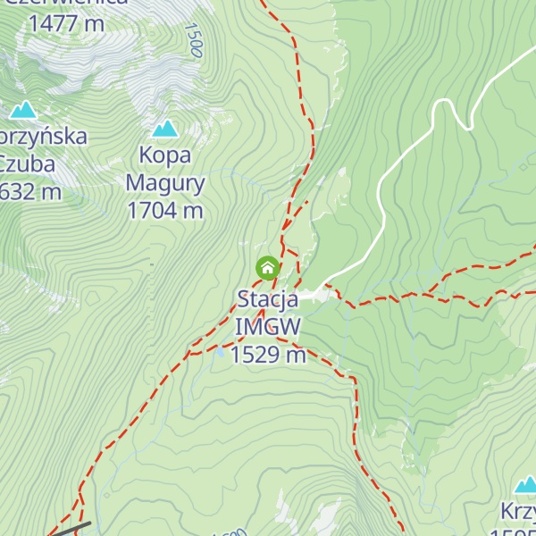 Map of Stacja IMGW