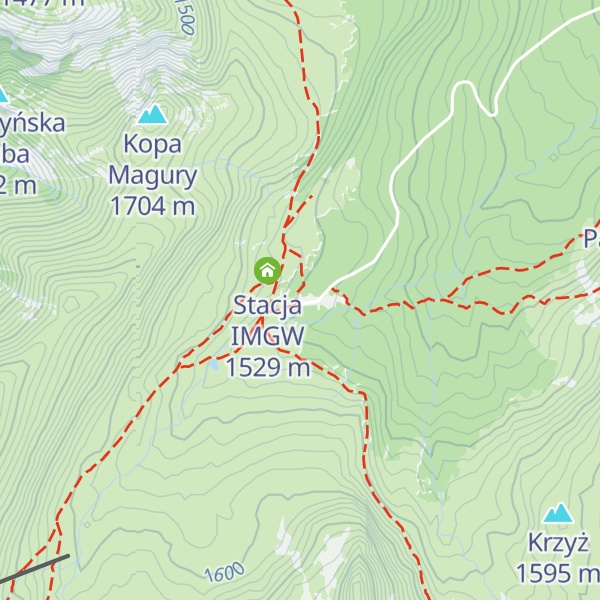 Map of Murowaniec