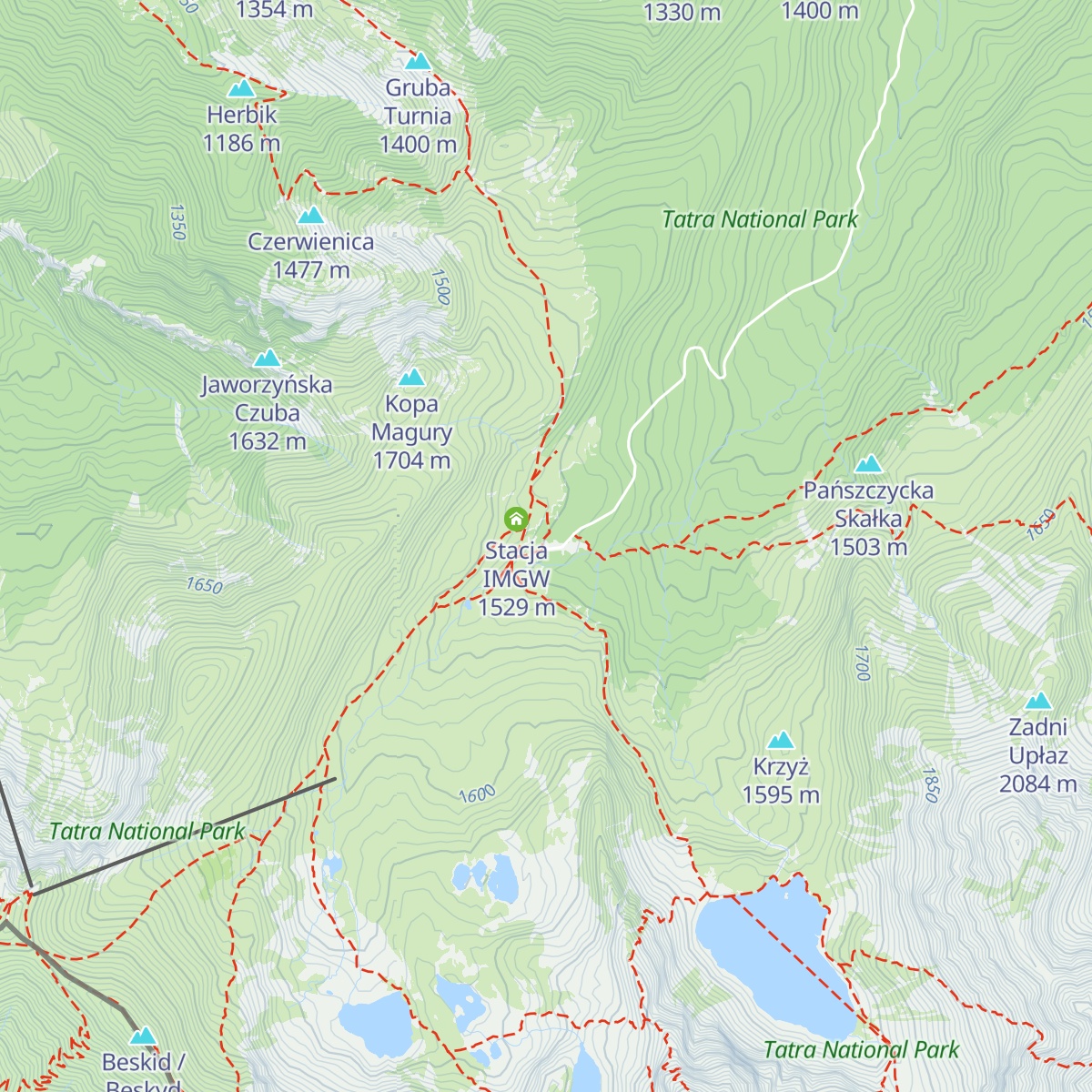 Murowaniec map