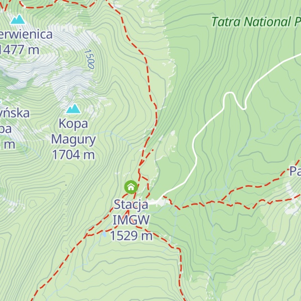 Map of Księżówka