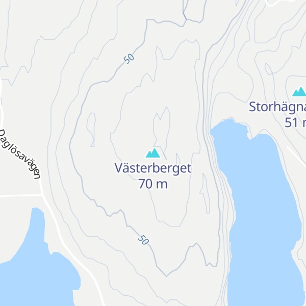 Map of Västerberget
