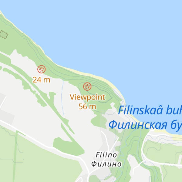 Map of Vahtennaya