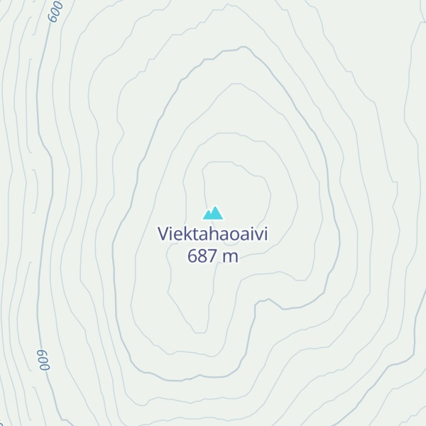 Map of Viektahaoaivi