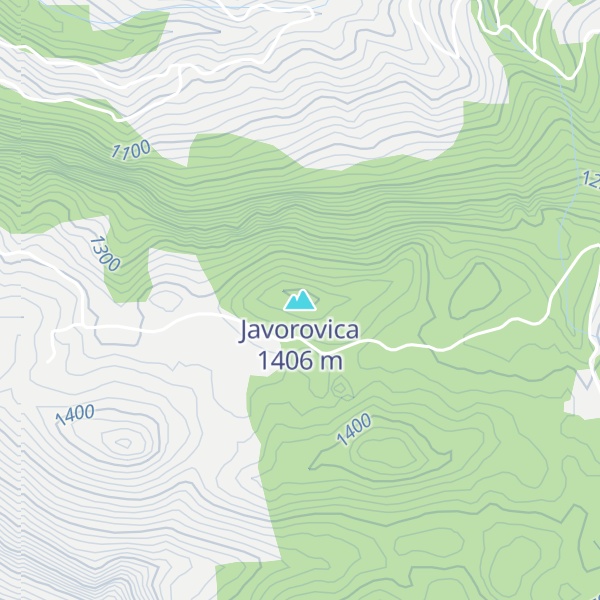 Map of Javorovica
