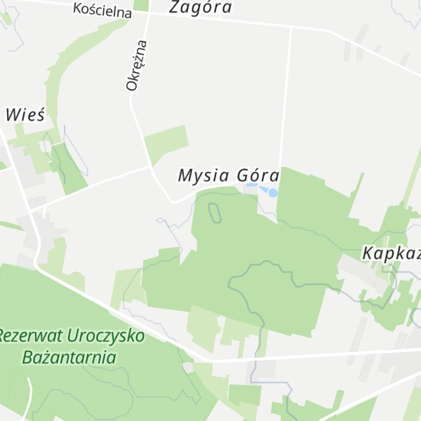 Map of Mysia Góra