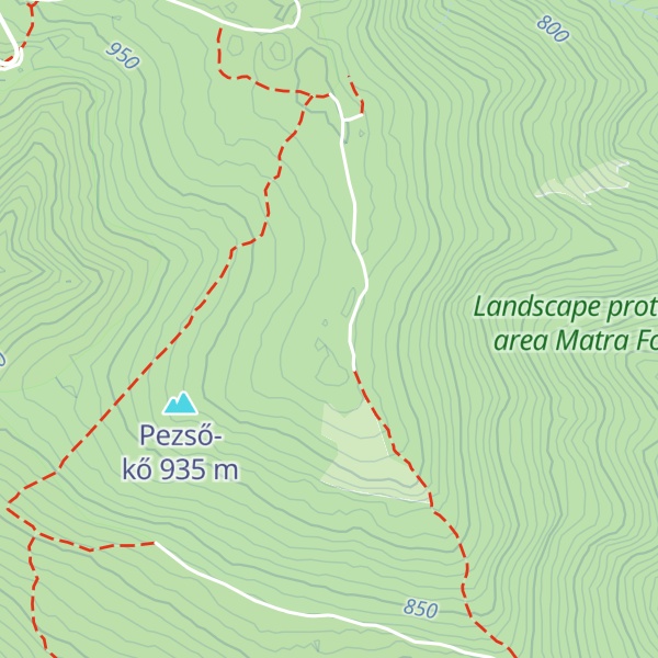 Map of Hidas-bérc