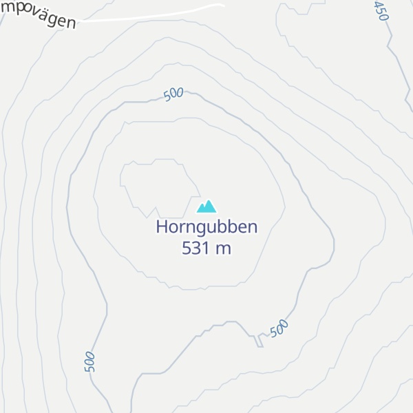 Map of Horngubben