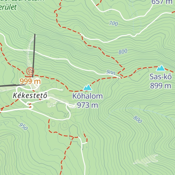 Map of Kőhalom