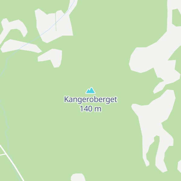 Map of Kangeroberget