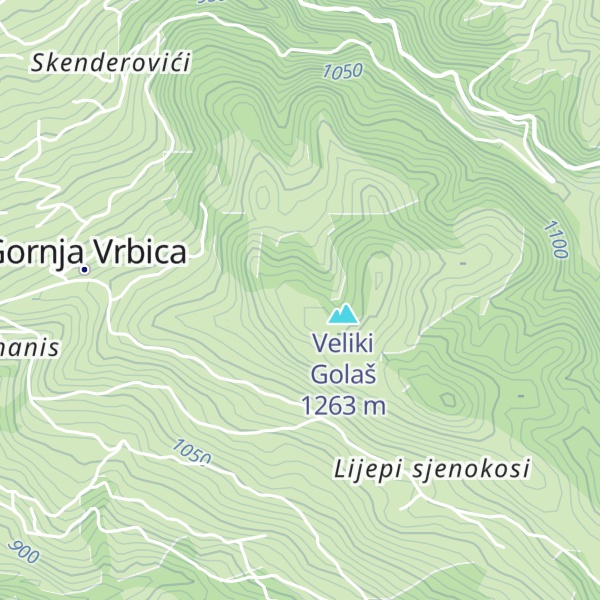 Map of Mali Golaš