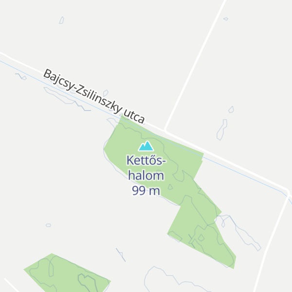 Map of Kettős-halom
