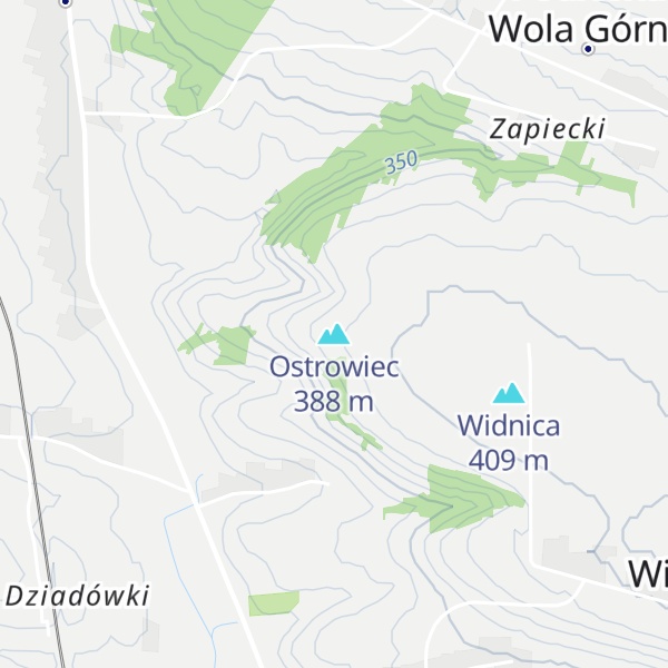Map of Ostrowiec