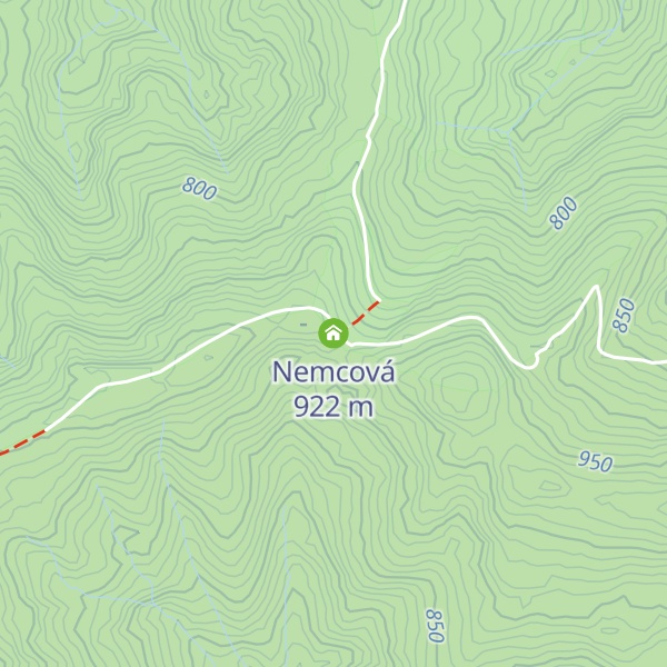 Map of Nemcová