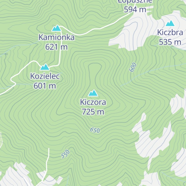 Map of Kiczora