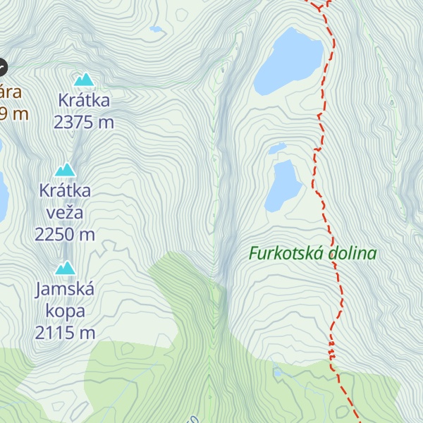 Map of Liptovská veža