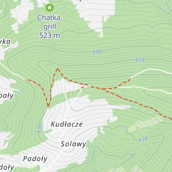 Map of Schronisko PTTK na Kudłaczach