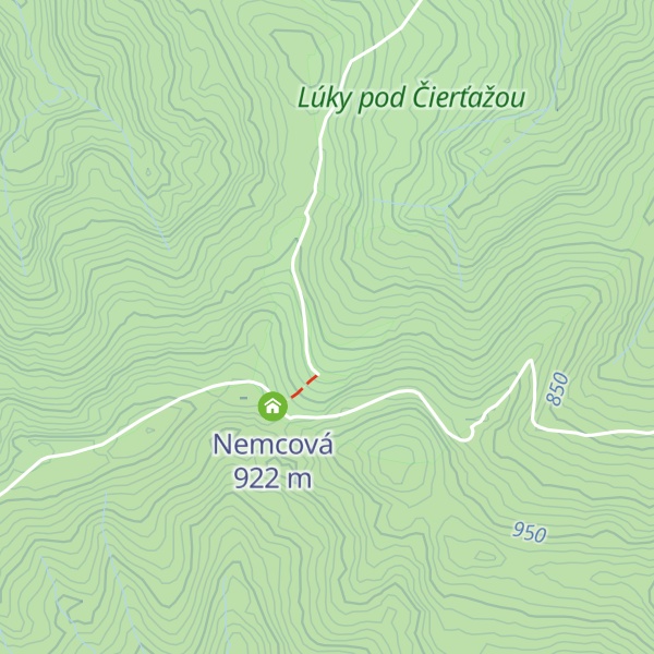 Map of Muránsky salaš