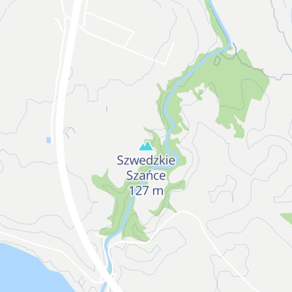 Map of Szwedzkie Szańce